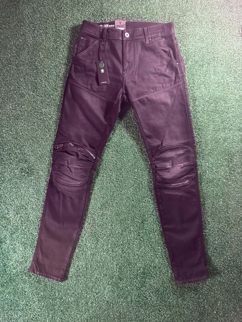 G-Star RAW 5620 3D Zip Knee Skinny Jeans W31 L32 New DK Aged